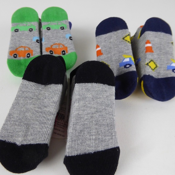 Infant Socks Set Baby Dumpling Cars Trucks Guitars - Picture 3 of 9